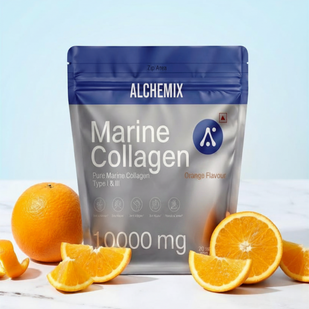 Alchemix Pure Marine Collagen — studio photograph