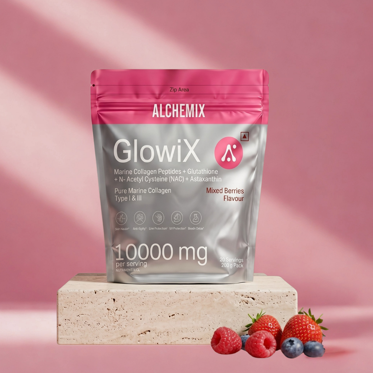Alchemix Glowix — studio photograph